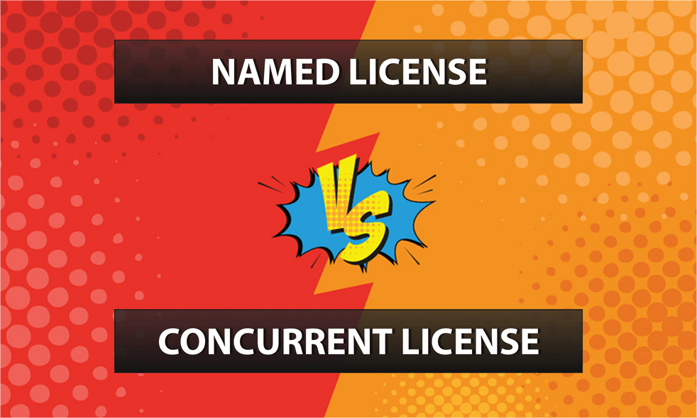 named vs concurrent user license